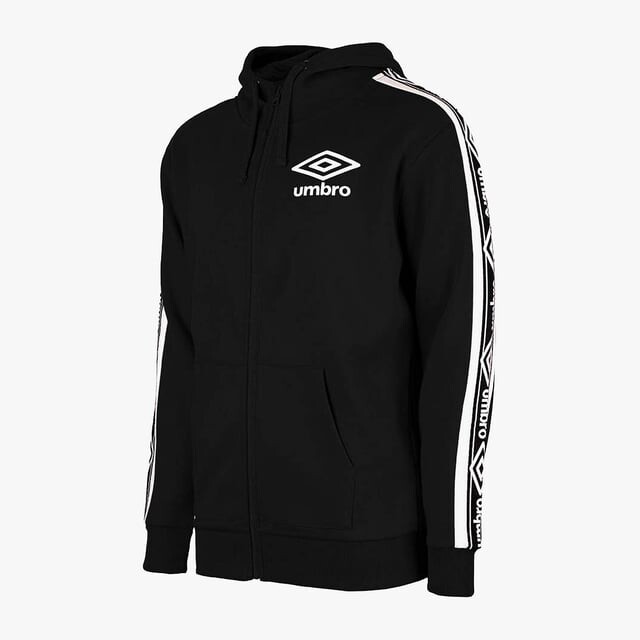 Черная мужская спортивная куртка с капюшоном на молнии Long Sleep 65506u fl3 Umbro, черный
Черная мужская спортивная куртка с капюшоном на молнии Long Sleep 65506u fl3 Umbro, черный