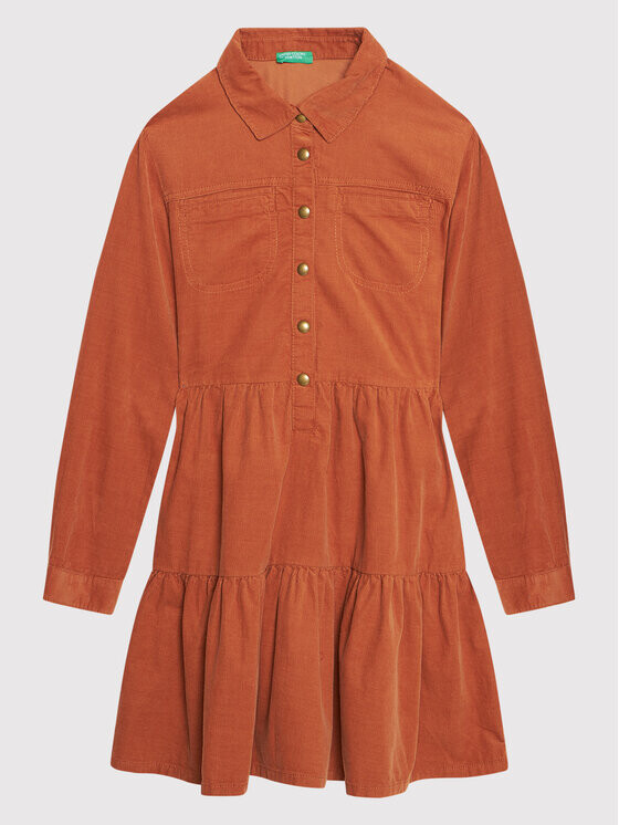 Платье на каждый день, стандартного кроя United Colors Of Benetton, коричневый
Платье на каждый день, стандартного кроя United Colors Of Benetton, коричневый