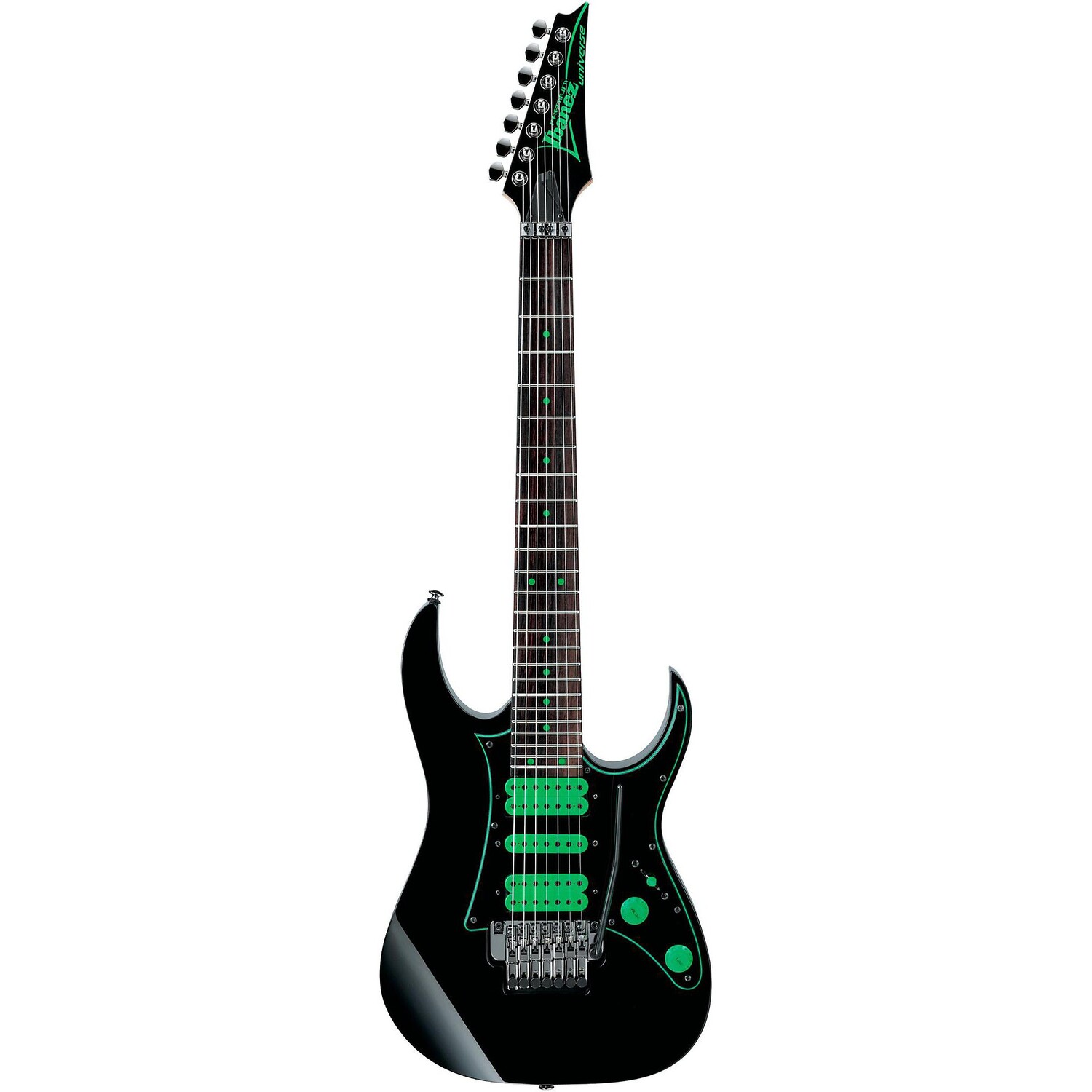 Ibanez Premium Steve Vai Universe 7-струнная электрогитара, черная
Ibanez Premium Steve Vai Universe 7-струнная электрогитара, черная