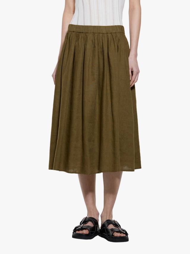 Юбка миди A-Linen из чистого льна SISLEY, Khaki
Юбка миди A-Linen из чистого льна SISLEY, Khaki