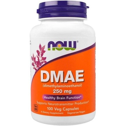 Now Foods DMAE Диметиламиноэтанол 250 мг 100 вегетарианских капсул
Now Foods DMAE Диметиламиноэтанол 250 мг 100 вегетарианских капсул