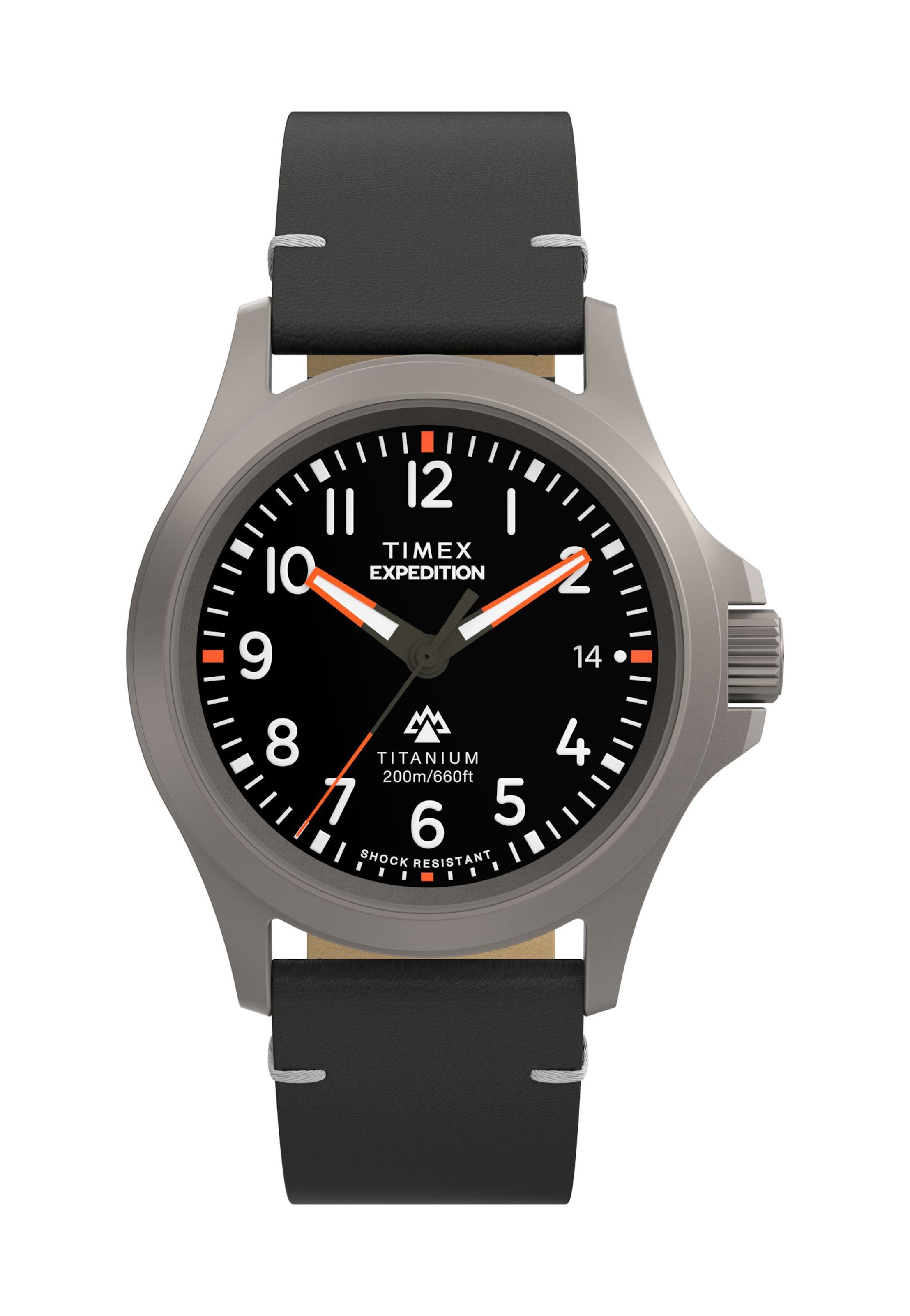 TIMEX Часы аналоговые 'Expedition Titanium' в черном цвете
TIMEX Часы аналоговые 'Expedition Titanium' в черном цвете