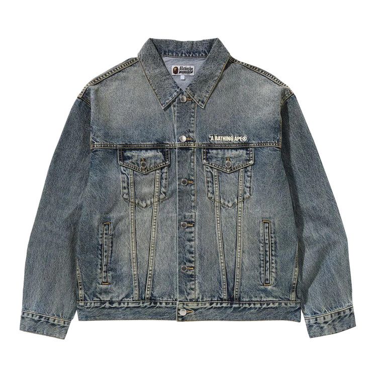 Куртка BAPE Distressed Denim Trucker Jacket, Light Indigo
Куртка BAPE Distressed Denim Trucker Jacket, Light Indigo