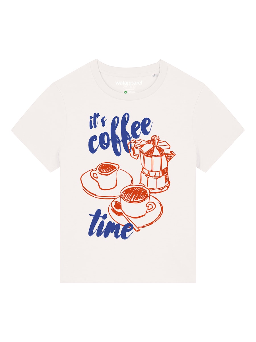 Рубашка Watapparel Its Coffee Time, белый
Рубашка Watapparel Its Coffee Time, белый