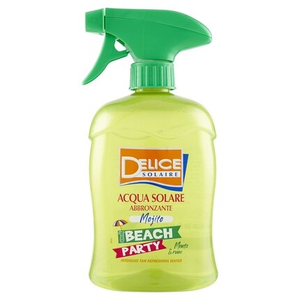 DELICE SOLAIRE Sun Water Bronze Beach Party Mojito 500 мл Вода для загара Мгновенная свежесть Дерматологически протестировано
DELICE SOLAIRE Sun Water Bronze Beach Party Mojito 500 мл Вода для загара Мгновенная свежесть Дерматологически протестировано