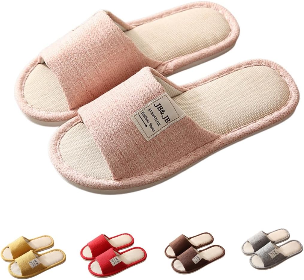 Домашние тапочки с открытым носком из хлопка, японские тапочки-татами, теплые, нескользящие, для дома, для женщин и мужчин, парные, с поддержкой свода стопы, удобные домашние тапочки Generic, розовый
Домашние тапочки с открытым носком из хлопка, японские тапочки-татами, теплые, нескользящие, для дома, для женщин и мужчин, парные, с поддержкой свода стопы, удобные домашние тапочки Generic, розовый