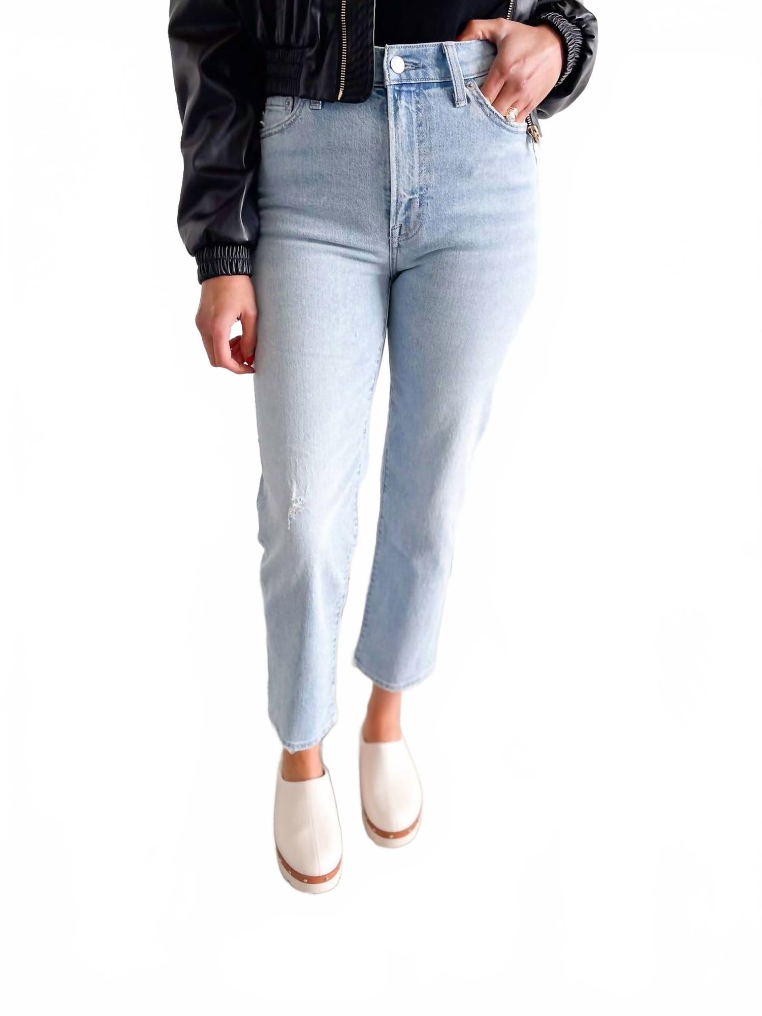 Lorelei джинсы прямые с высокой посадкой в светлой стирке PISTOLA, Light Wash
Lorelei джинсы прямые с высокой посадкой в светлой стирке PISTOLA, Light Wash