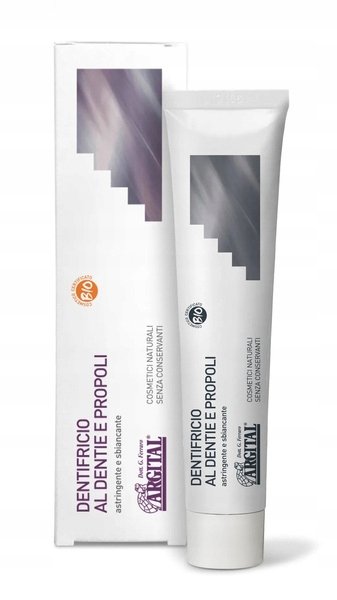 ARGITAL Отбеливающая зубная паста с углем и прополисом
ARGITAL Отбеливающая зубная паста с углем и прополисом