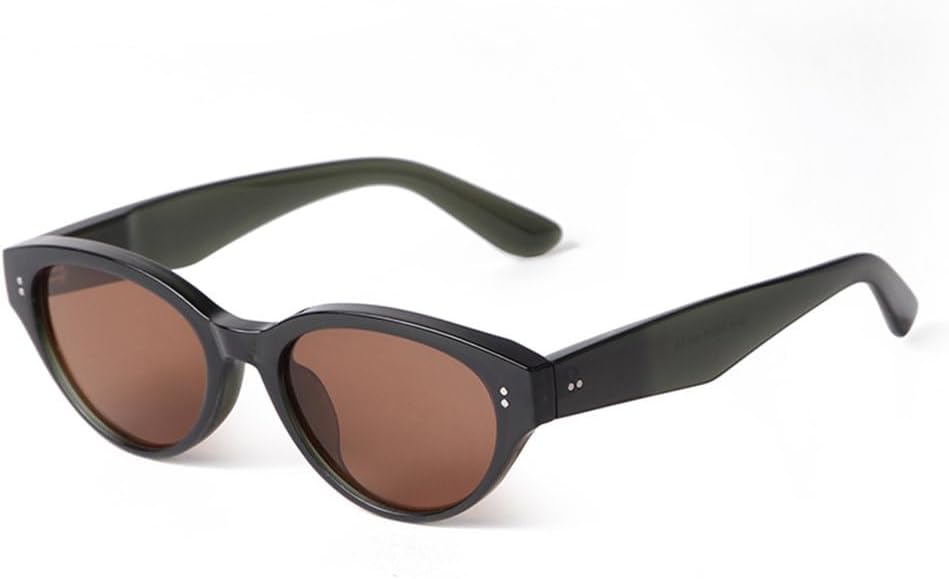 Ретро-солнцезащитные очки «кошачий глаз» коричневого цвета для женщин и мужчин, оправа с заклепками, солнцезащитные очки для женщин с защитой от УФ-излучения UV400 TYUVIVO, C3
Ретро-солнцезащитные очки «кошачий глаз» коричневого цвета для женщин и мужчин, оправа с заклепками, солнцезащитные очки для женщин с защитой от УФ-излучения UV400 TYUVIVO, C3
