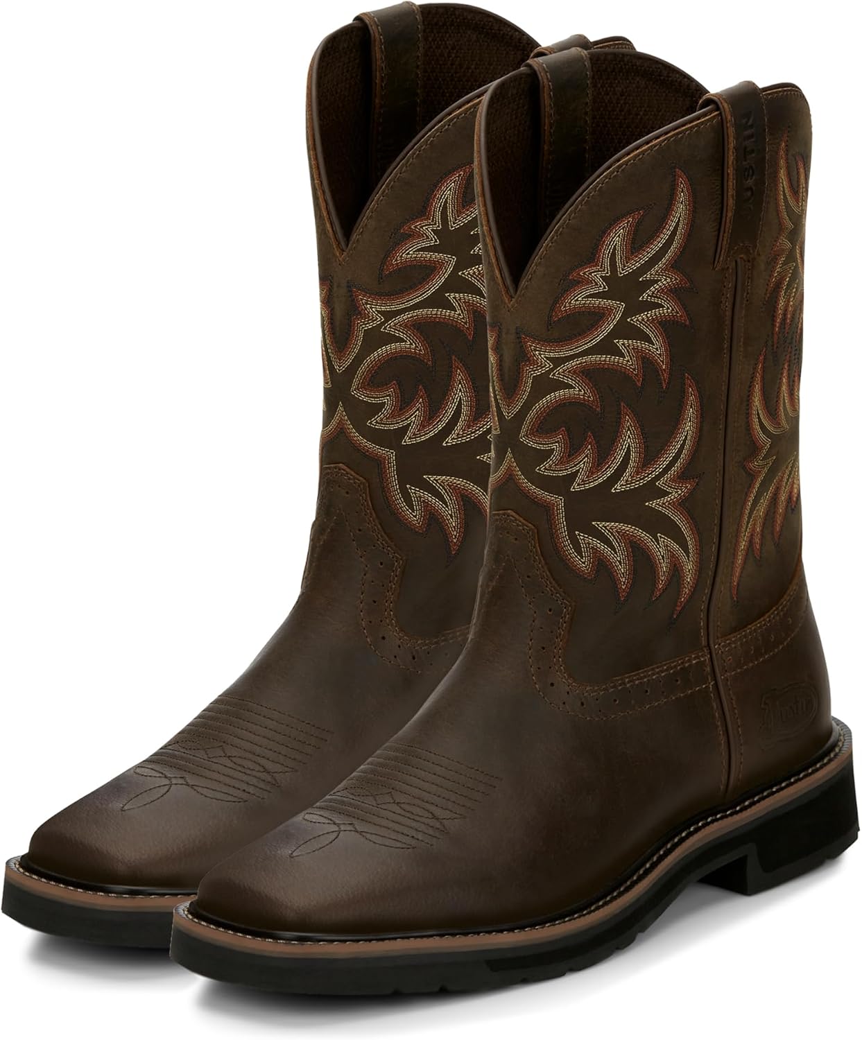 Мужские рабочие сапоги Justin Original Work Boots Driller с квадратным носком и шнуровкой с запрокидыванием, темно-коричневый
Мужские рабочие сапоги Justin Original Work Boots Driller с квадратным носком и шнуровкой с запрокидыванием, темно-коричневый