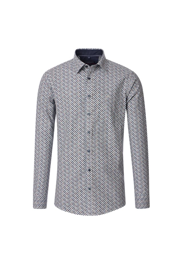 Рубашка для отдыха с принтом свободного покроя Casamoda, голубой
Рубашка для отдыха с принтом свободного покроя Casamoda, голубой