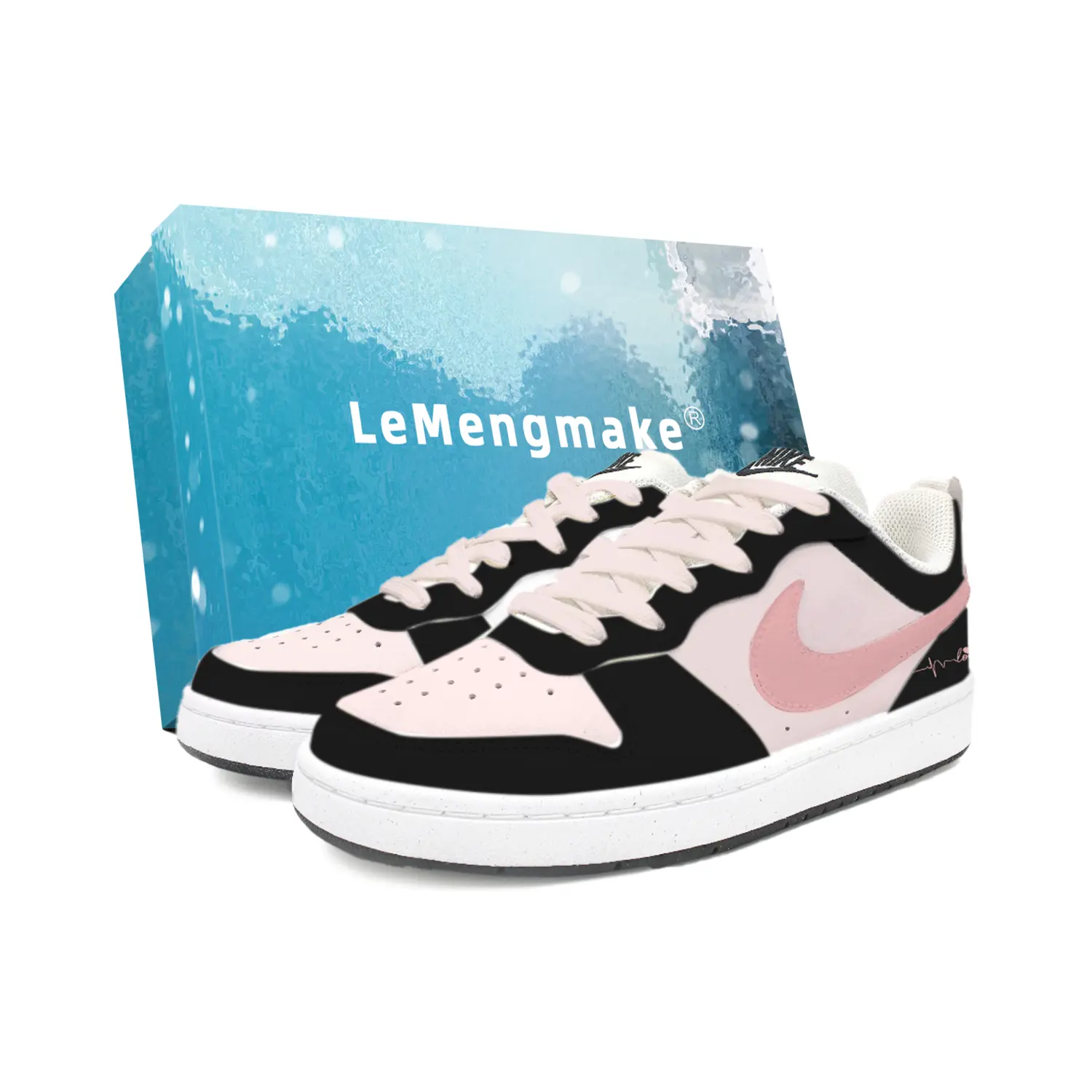Nike Court Borough Lemon Joy устойчивые к истиранию низкие детские скейтбординговые туфли black pink kids
Nike Court Borough Lemon Joy устойчивые к истиранию низкие детские скейтбординговые туфли black pink kids