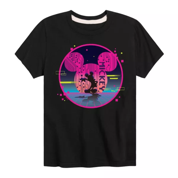 Футболка с рисунком Микки Мауса для мальчиков 8-20 лет Disney, черный
Футболка с рисунком Микки Мауса для мальчиков 8-20 лет Disney, черный