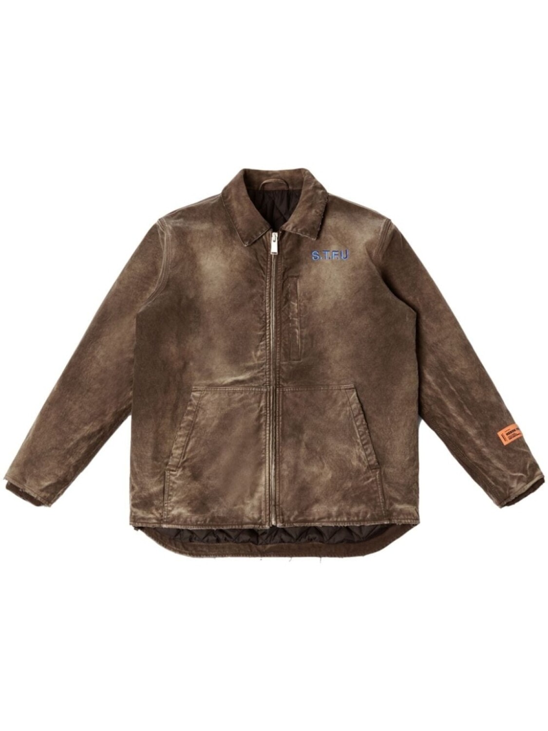 Heron Preston куртка с нашивкой-логотипом, коричневый
Heron Preston куртка с нашивкой-логотипом, коричневый