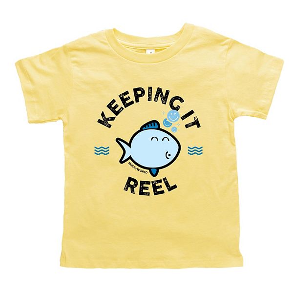 Футболка с принтом Smileyworld keeping it reel fish для малышей The Juniper Shop, Yellow
Футболка с принтом Smileyworld keeping it reel fish для малышей The Juniper Shop, Yellow