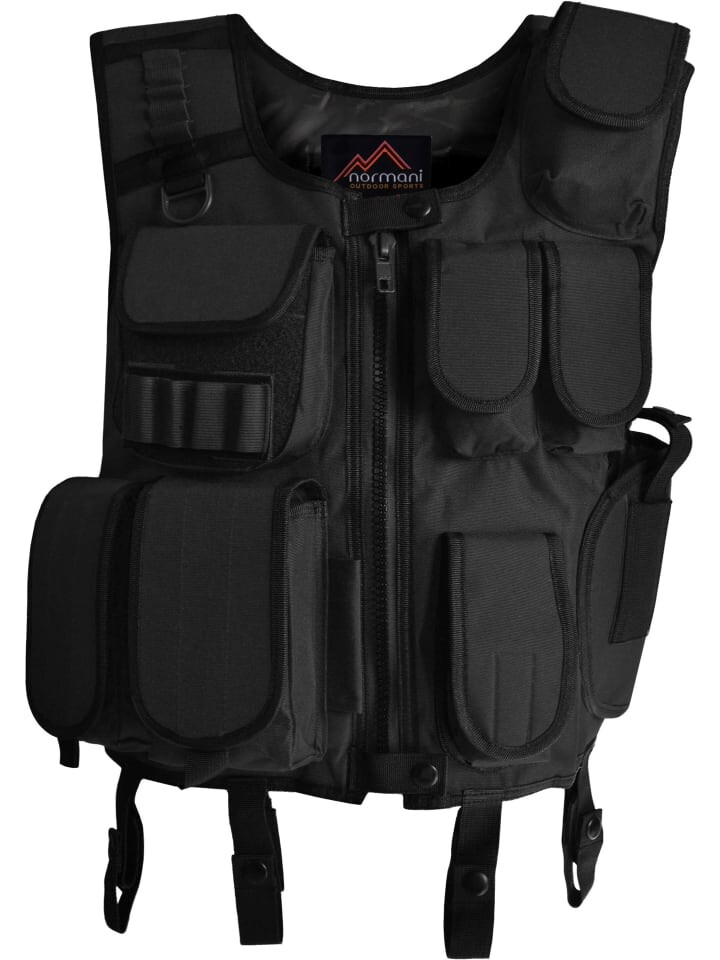 Функциональный жилет Normani Outdoor Sports SWAT Weste Tac Charge-V, черный 
Функциональный жилет Normani Outdoor Sports SWAT Weste Tac Charge-V, черный