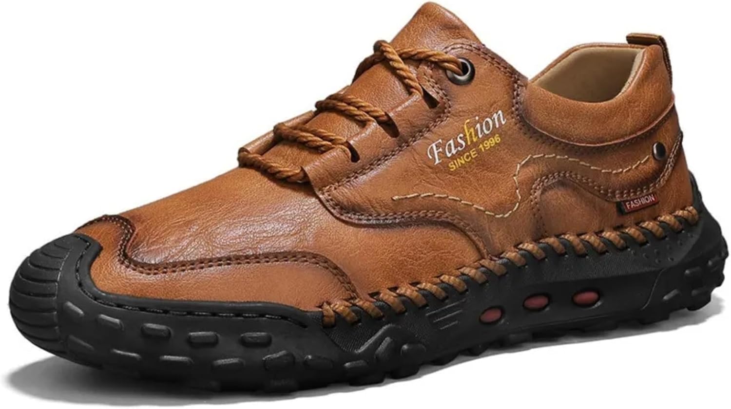 Мужская ортопедическая обувь - кожаные водонепроницаемые, нескользящие и противоударные корректирующие лоферы ручной работы - с широким носком Kbowq, светло-коричневый
Мужская ортопедическая обувь - кожаные водонепроницаемые, нескользящие и противоударные корректирующие лоферы ручной работы - с широким носком Kbowq, светло-коричневый