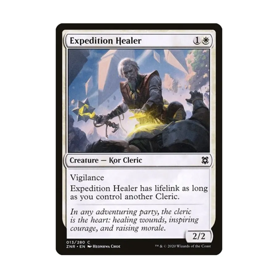 CCG Экспедиционный целитель (клавиша C), MTG - Zendikar Rising
CCG Экспедиционный целитель (клавиша C), MTG - Zendikar Rising