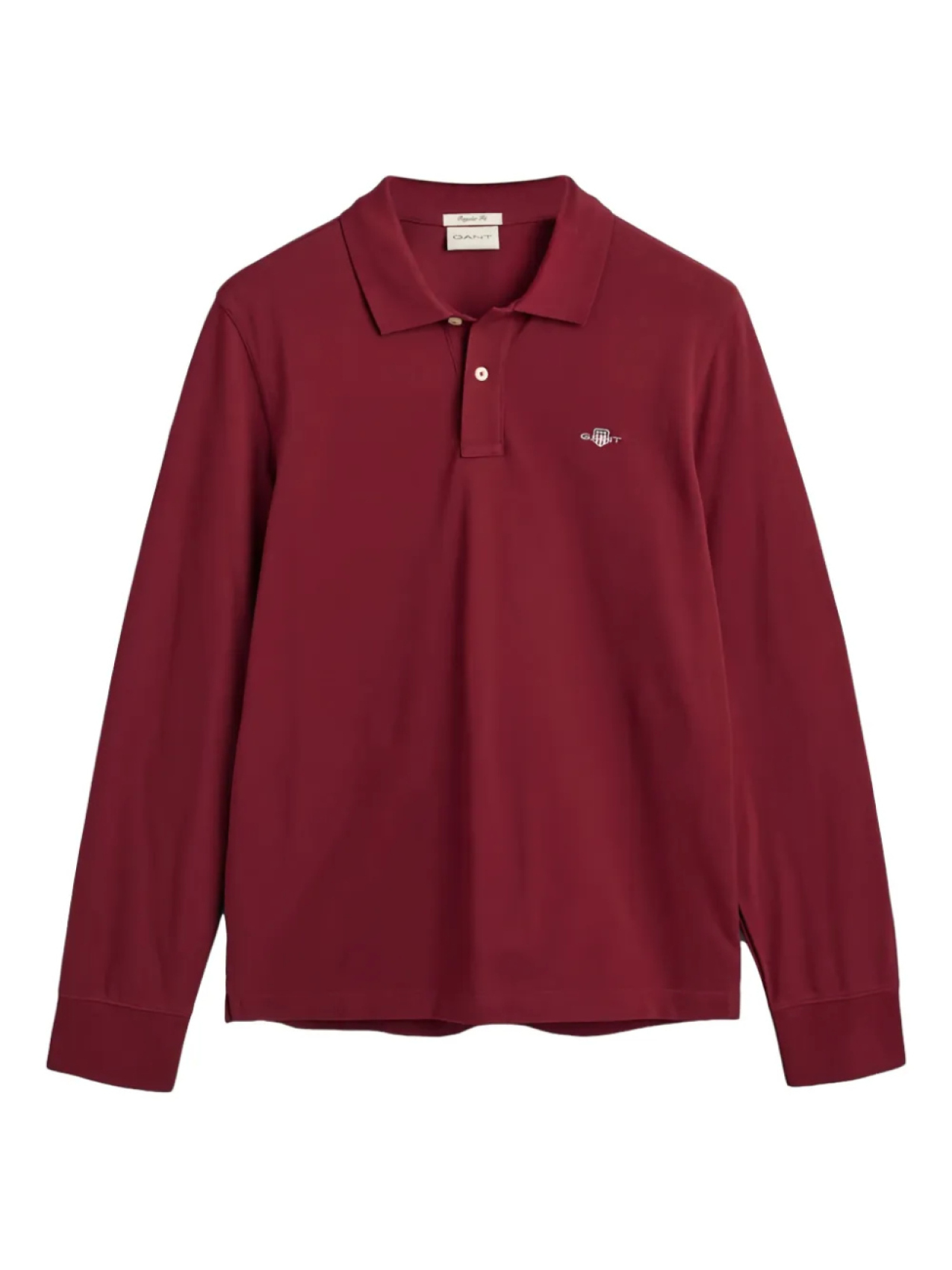 Рубашка поло с вышитым логотипом Gant, красный
Рубашка поло с вышитым логотипом Gant, красный