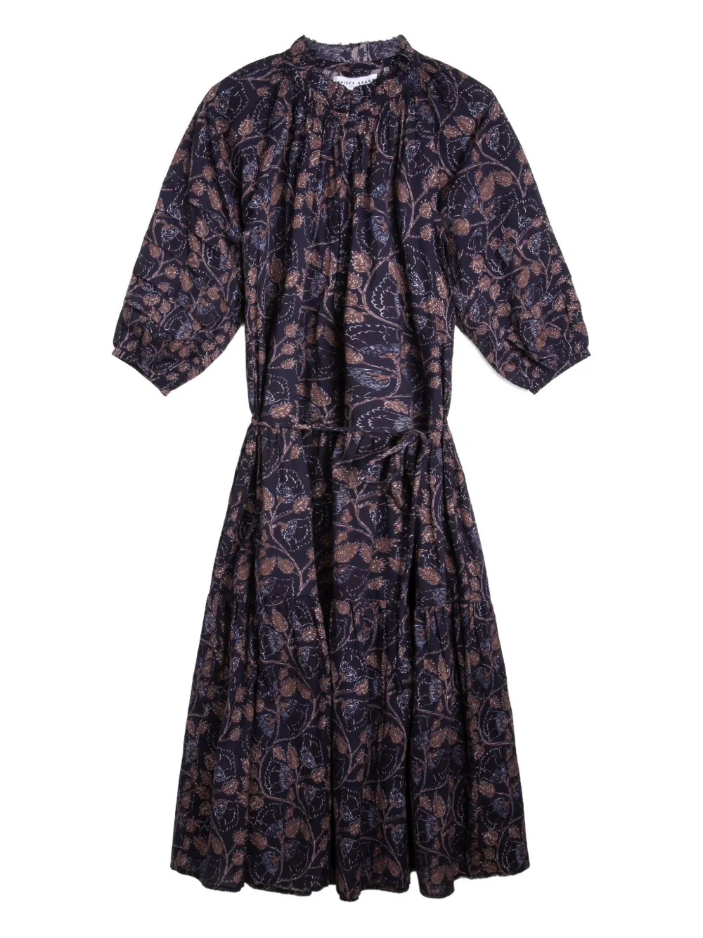 Платье миди Trinidad Apiece Apart, синий 
Платье миди Trinidad Apiece Apart, синий