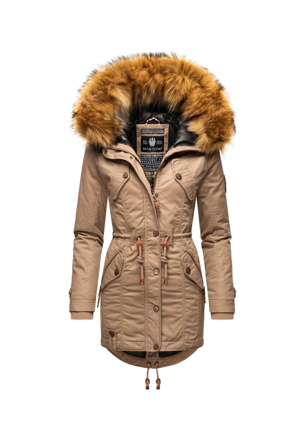 Зимнее пальто La Viva Prc MARIKOO, цвет Taupe Grey, Серый, Зимнее пальто La Viva Prc MARIKOO, цвет Taupe Grey
Зимнее пальто La Viva Prc MARIKOO, цвет Taupe Grey, Серый, Зимнее пальто La Viva Prc MARIKOO, цвет Taupe Grey