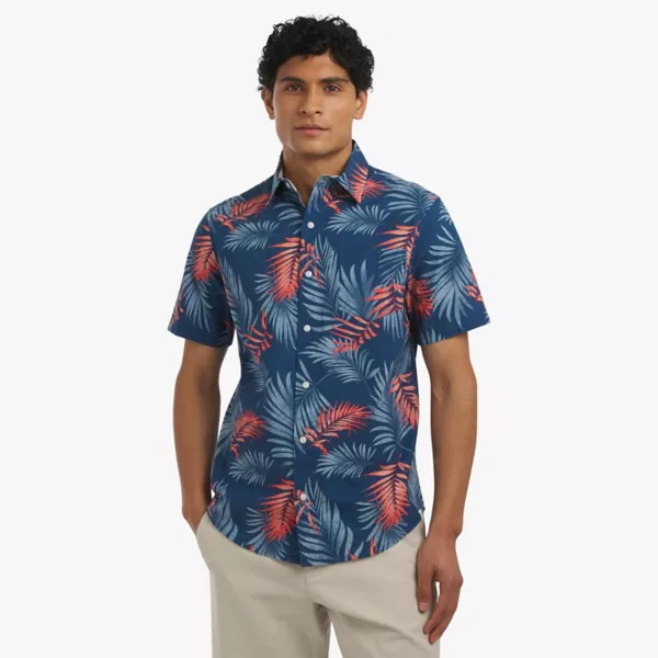 Мужская рубашка с короткими рукавами и принтом на пуговицах Chaps, цвет pacific blue
Мужская рубашка с короткими рукавами и принтом на пуговицах Chaps, цвет pacific blue