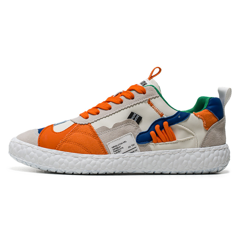 SUPEREDGE Износостойкие дышащие легкие мужские лоу-топ скейтборд кроссовки бело-оранжевые, цвет White Orange
SUPEREDGE Износостойкие дышащие легкие мужские лоу-топ скейтборд кроссовки бело-оранжевые, цвет White Orange