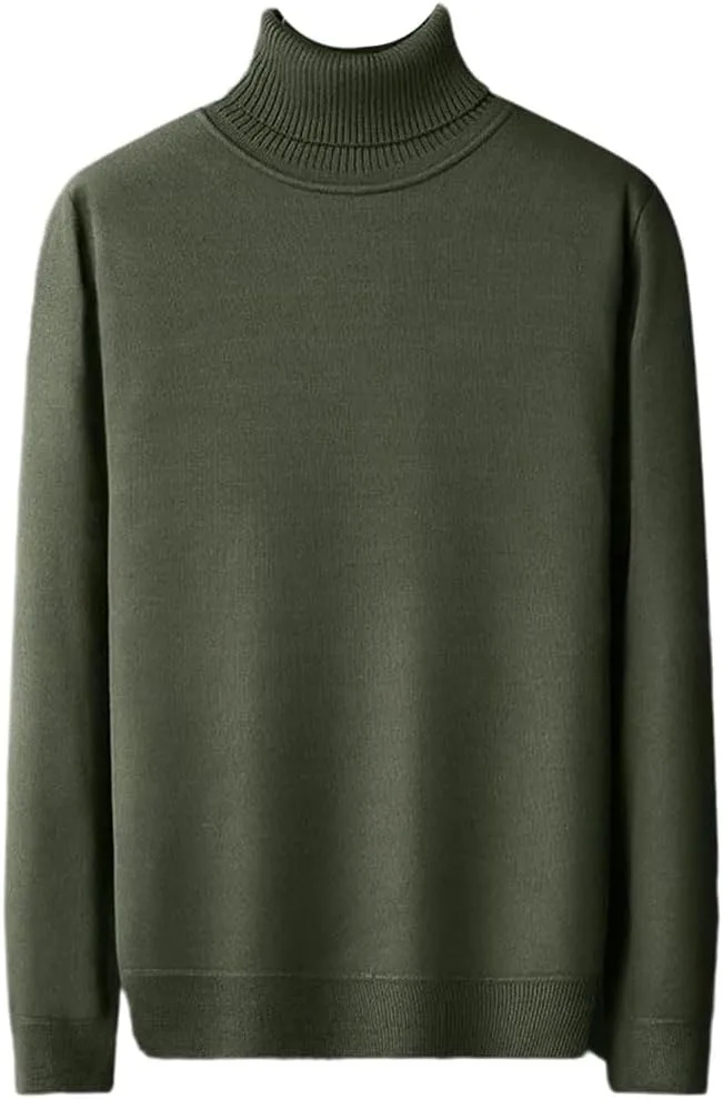 Мужской свитер Slim Fit с высоким воротником
Мужской свитер Slim Fit с высоким воротником