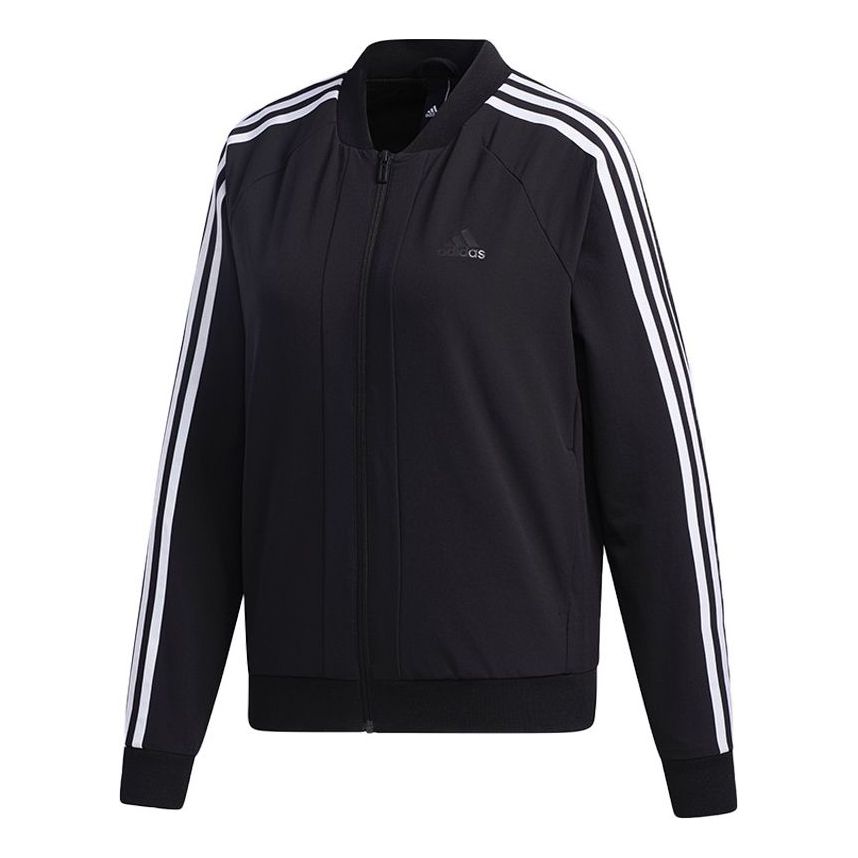 (WMNS) Куртка Adidas с тремя полосками, цвет «Черно-белый»
(WMNS) Куртка Adidas с тремя полосками, цвет «Черно-белый»
