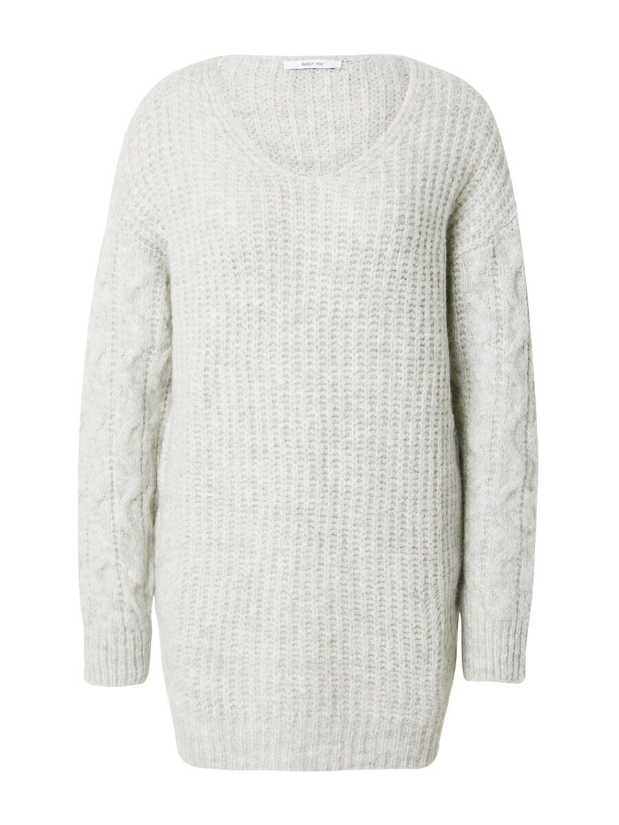 Тонкий вязаный свитер ABOUT YOU Sweater May, пятнистый серый 
Тонкий вязаный свитер ABOUT YOU Sweater May, пятнистый серый