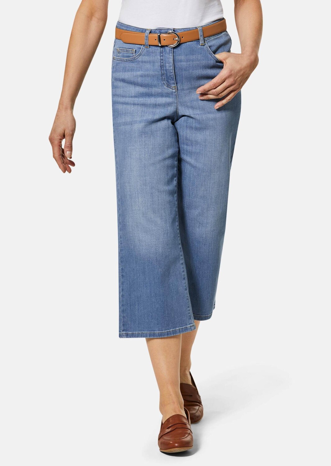 Брюки GOLDNER Culotte, светло-синий
Брюки GOLDNER Culotte, светло-синий