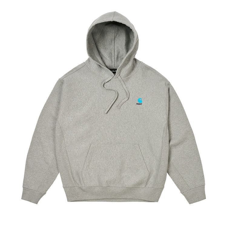 Толстовка Palace x Carhartt WIP Hood, Heather Grey
Толстовка Palace x Carhartt WIP Hood, Heather Grey