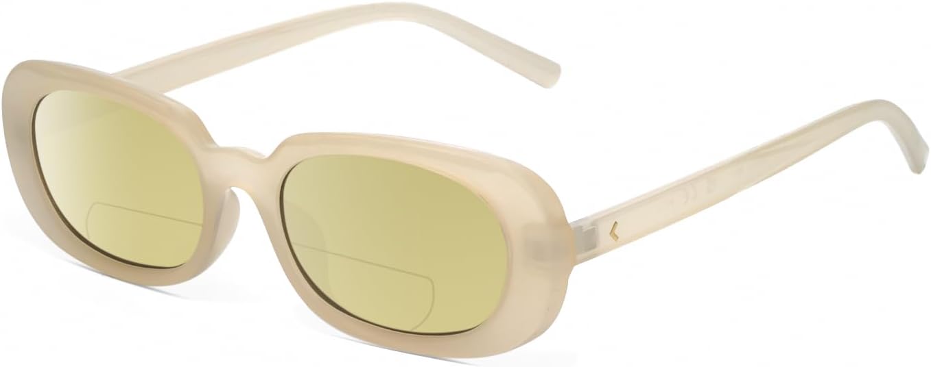 Солнцезащитные очки для чтения Calabria K+K VANESSA овальной формы с поляризованными линзами и бифокальной оправой, модные дизайнерские очки для чтения с бифокальными линзами, Milky Beige Crystal/Yellow Lens
Солнцезащитные очки для чтения Calabria K+K VANESSA овальной формы с поляризованными линзами и бифокальной оправой, модные дизайнерские очки для чтения с бифокальными линзами, Milky Beige Crystal/Yellow Lens