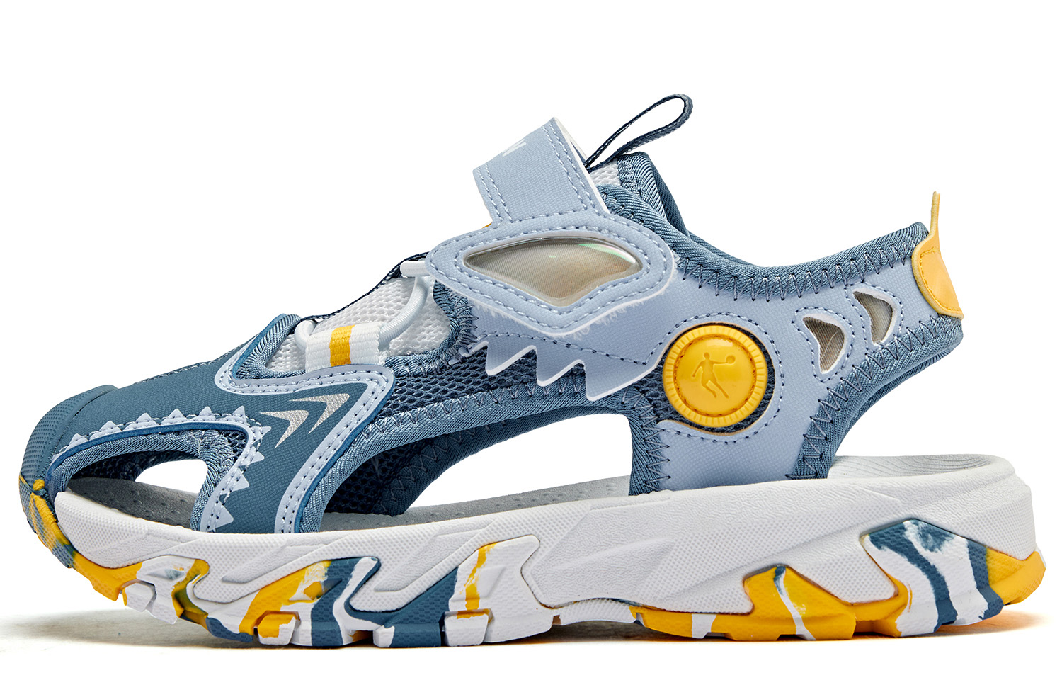 Детские сандалии с противоскользящей амортизацией для детей 3–7 лет QIAODAN, синий
Детские сандалии с противоскользящей амортизацией для детей 3–7 лет QIAODAN, синий