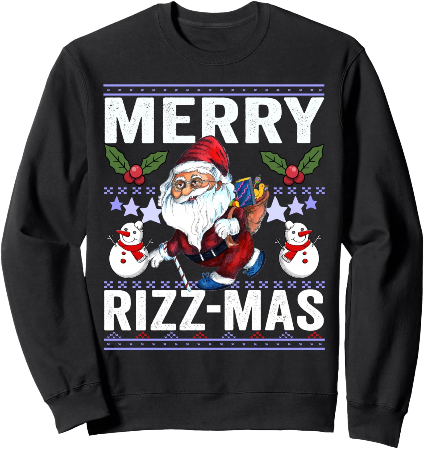 Счастливого Рицц-маса! Забавная толстовка с изображением семьи Риццлер Харизмат в уродливом свитере Merry Rizzmas Rizzler Family Matching Ugly Sweater, черный
Счастливого Рицц-маса! Забавная толстовка с изображением семьи Риццлер Харизмат в уродливом свитере Merry Rizzmas Rizzler Family Matching Ugly Sweater, черный