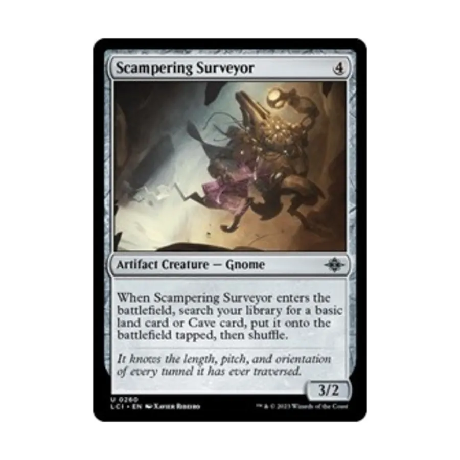 CCG Бегущий геодезист (U), MTG - The Lost Caverns of Ixalan
CCG Бегущий геодезист (U), MTG - The Lost Caverns of Ixalan