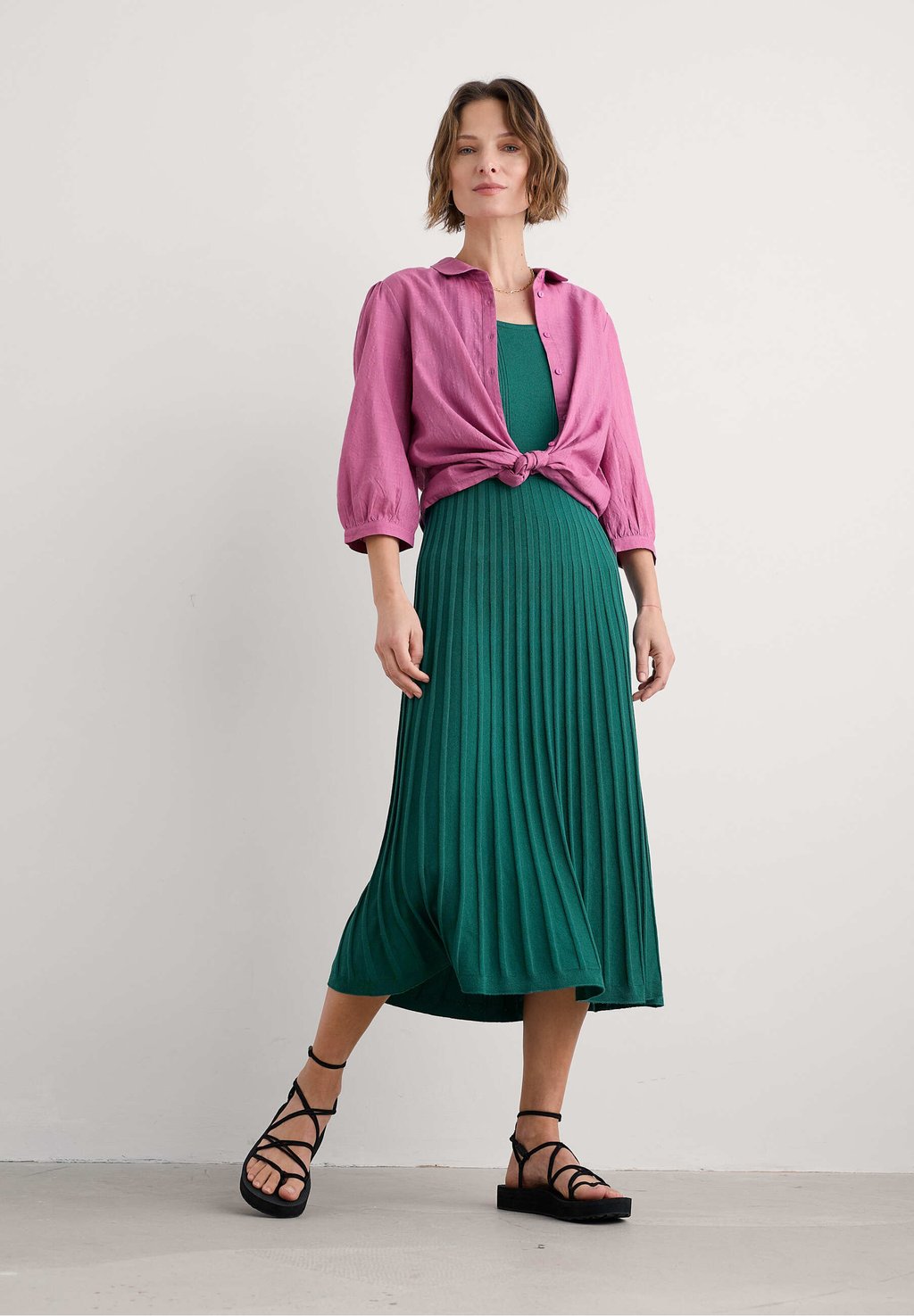 Повседневное платье Seasalt Cornwall, зеленый 
Повседневное платье Seasalt Cornwall, зеленый