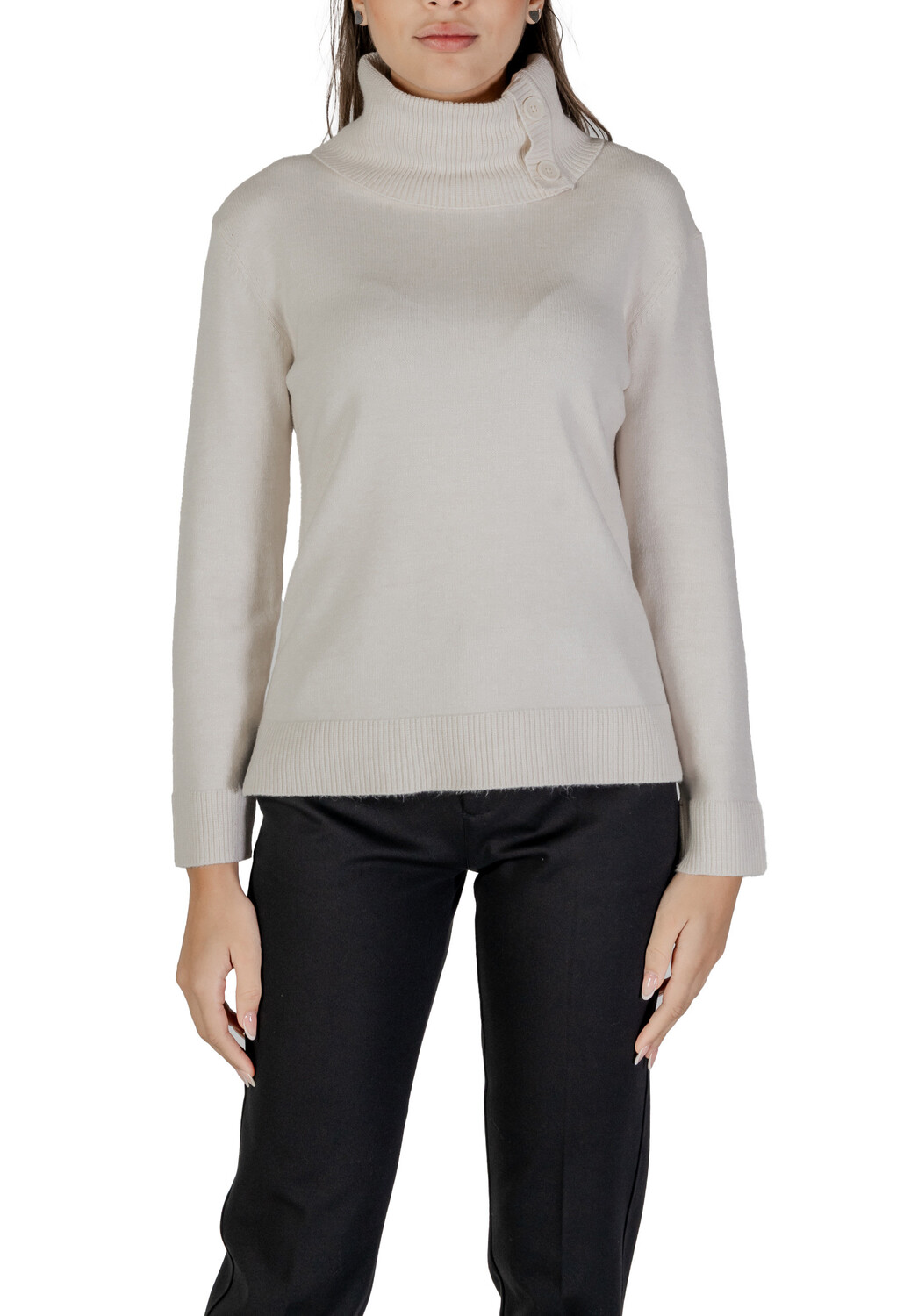 Джемпер Street One с высоким воротником, белый
Джемпер Street One с высоким воротником, белый