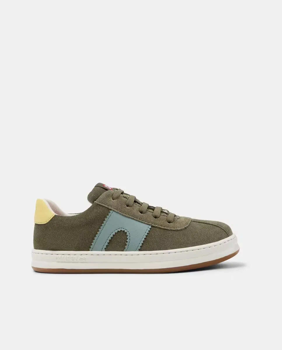 Runner Four Twins Детские кроссовки на шнуровке Camper, зеленый
Runner Four Twins Детские кроссовки на шнуровке Camper, зеленый