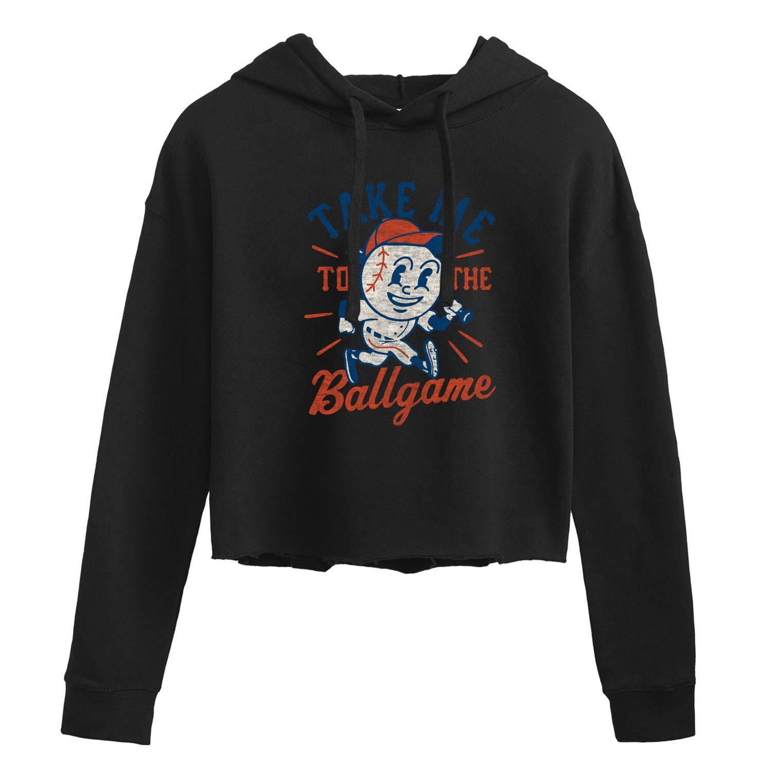 Укороченное худи с рисунком Take Me To The Ballgame для юниоров Licensed Character, черный
Укороченное худи с рисунком Take Me To The Ballgame для юниоров Licensed Character, черный