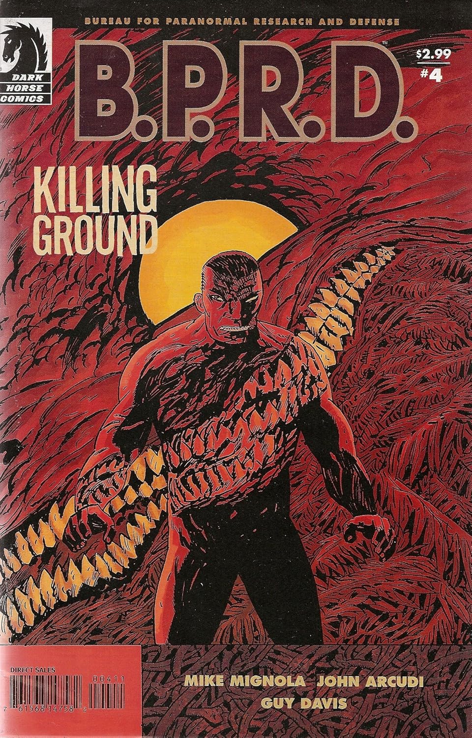 B.P.R.D. BPRD Number 4 (Killing Ground) (Dark Horse Comics)
B.P.R.D. BPRD Number 4 (Killing Ground) (Dark Horse Comics)
