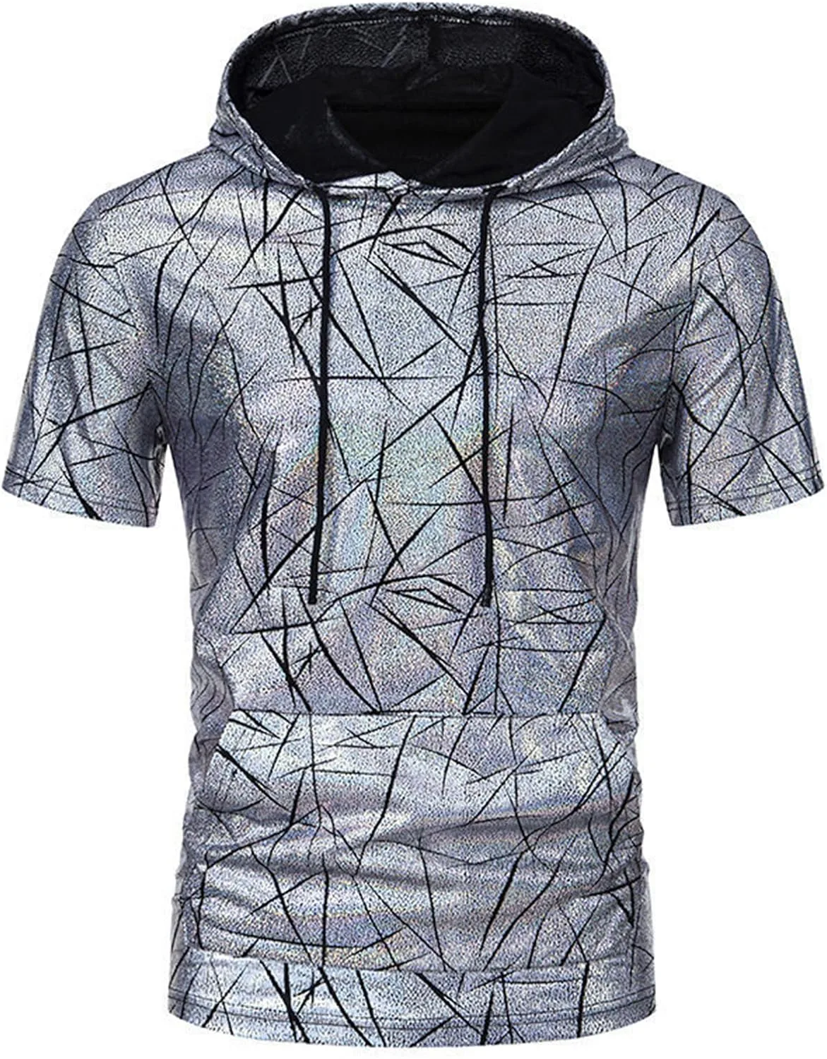 Мужская футболка с капюшоном Disco, короткий рукав, для бега и тренажерного зала CHXLQQX
Мужская футболка с капюшоном Disco, короткий рукав, для бега и тренажерного зала CHXLQQX