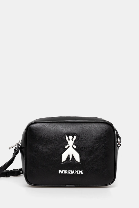 Кожаная сумка Patrizia Pepe, черный
Кожаная сумка Patrizia Pepe, черный