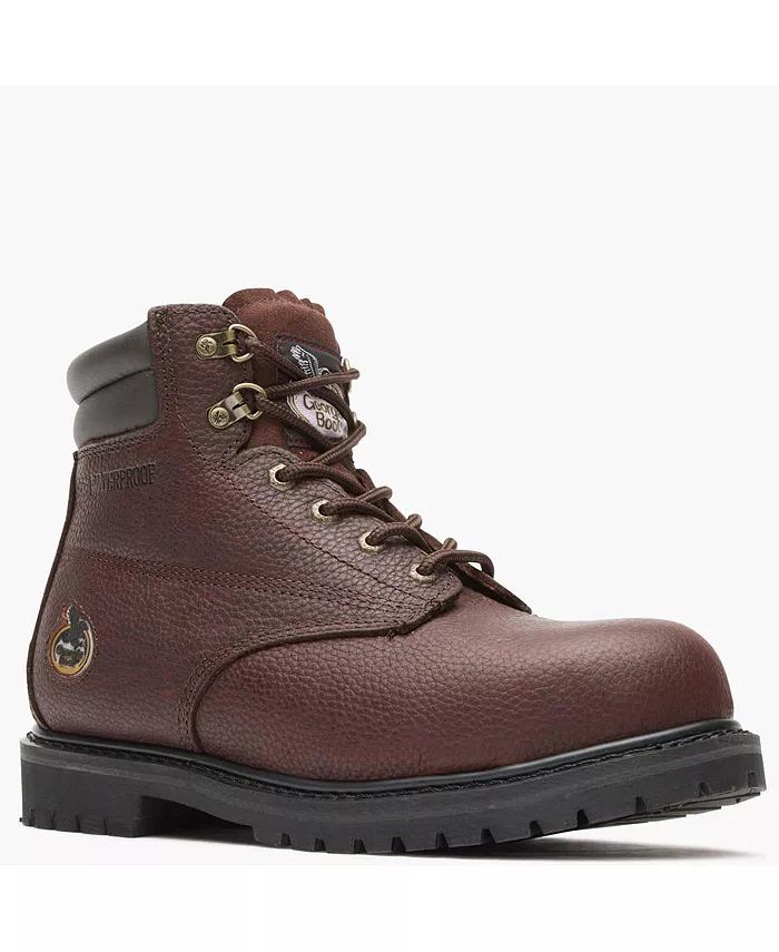 Мужские рабочие ботинки Oiler Steel Toe с водонепроницаемостью GEORGIA BOOT, коричневый
Мужские рабочие ботинки Oiler Steel Toe с водонепроницаемостью GEORGIA BOOT, коричневый
