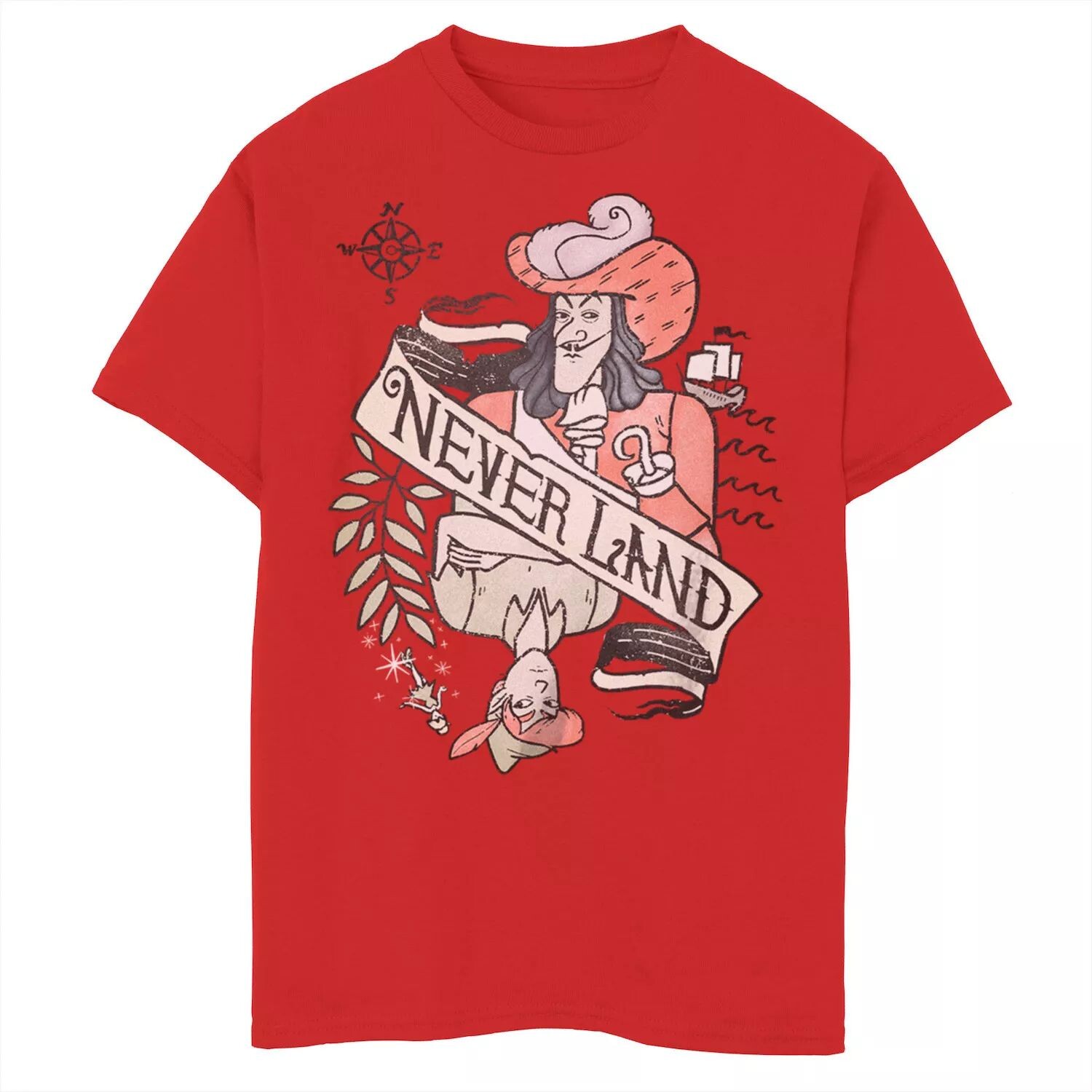 Футболка Disney's «Питер Пэн» с рисунком «Капитан Крюк никогда не приземлится» для мальчиков 8–20 лет Licensed Character
Футболка Disney's «Питер Пэн» с рисунком «Капитан Крюк никогда не приземлится» для мальчиков 8–20 лет Licensed Character