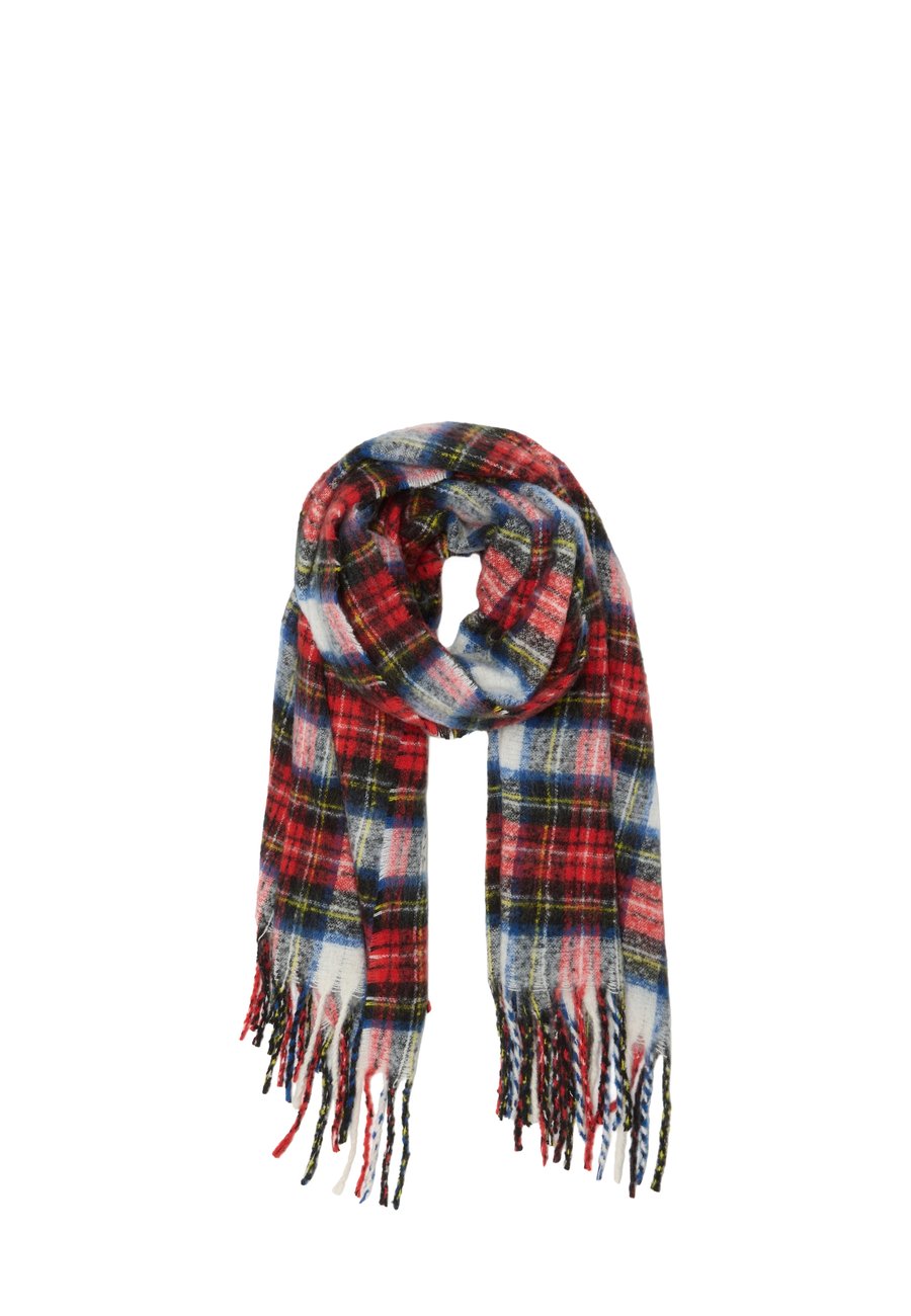 Шарф PIOMBO WITH FRINGES, Red Blue/Red
Шарф PIOMBO WITH FRINGES, Red Blue/Red