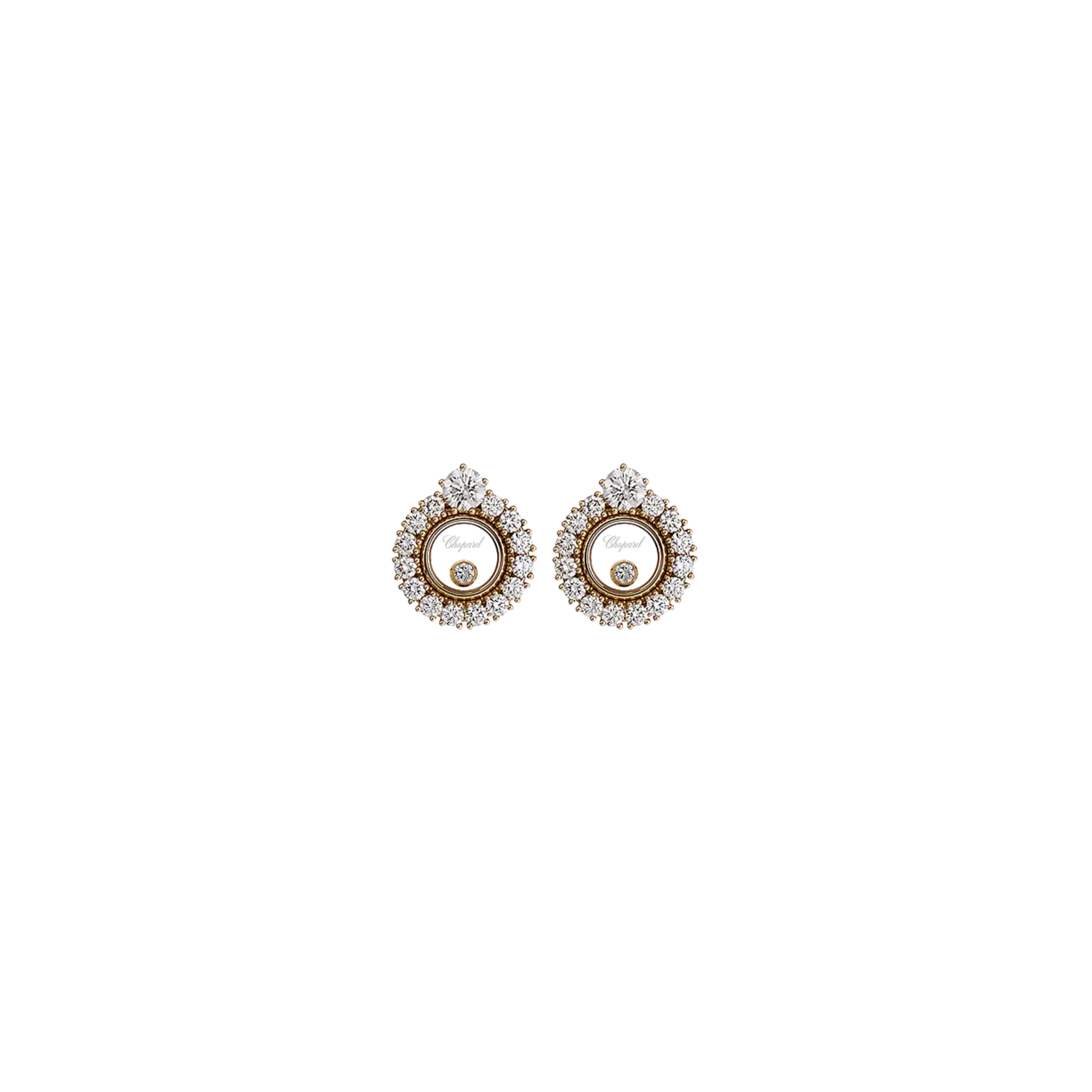 Серьги Chopard Happy diamonds из розового золота и бриллиантов
Серьги Chopard Happy diamonds из розового золота и бриллиантов