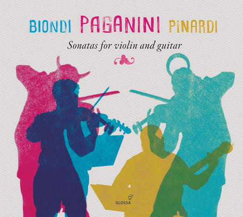 CD диск Paganini / Biondi / Pinardi: Sonatas for Violin & Guitar
CD диск Paganini / Biondi / Pinardi: Sonatas for Violin & Guitar