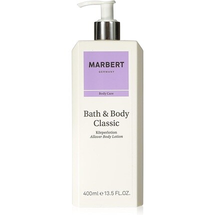 Классический лосьон для тела Bath And Body, 400 мл, Marbert
Классический лосьон для тела Bath And Body, 400 мл, Marbert