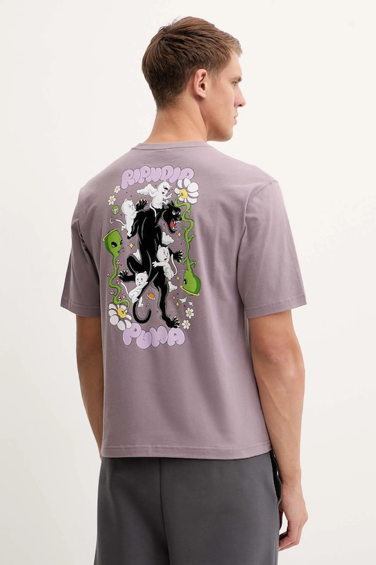 Футболка RIPNDIP Puma, фиолетовый
Футболка RIPNDIP Puma, фиолетовый